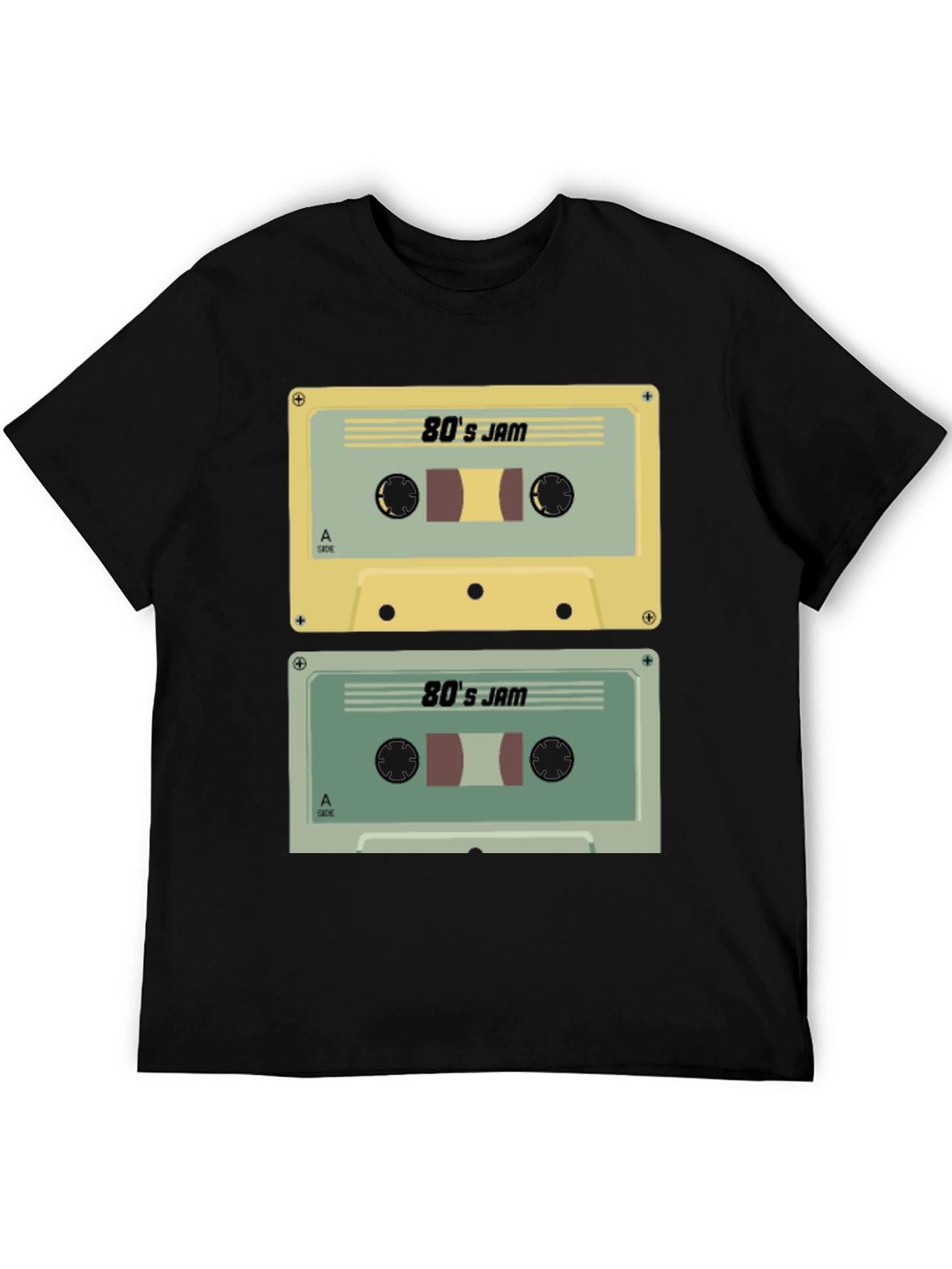 Retro 80s Jam Cassette Tape T-Shirt