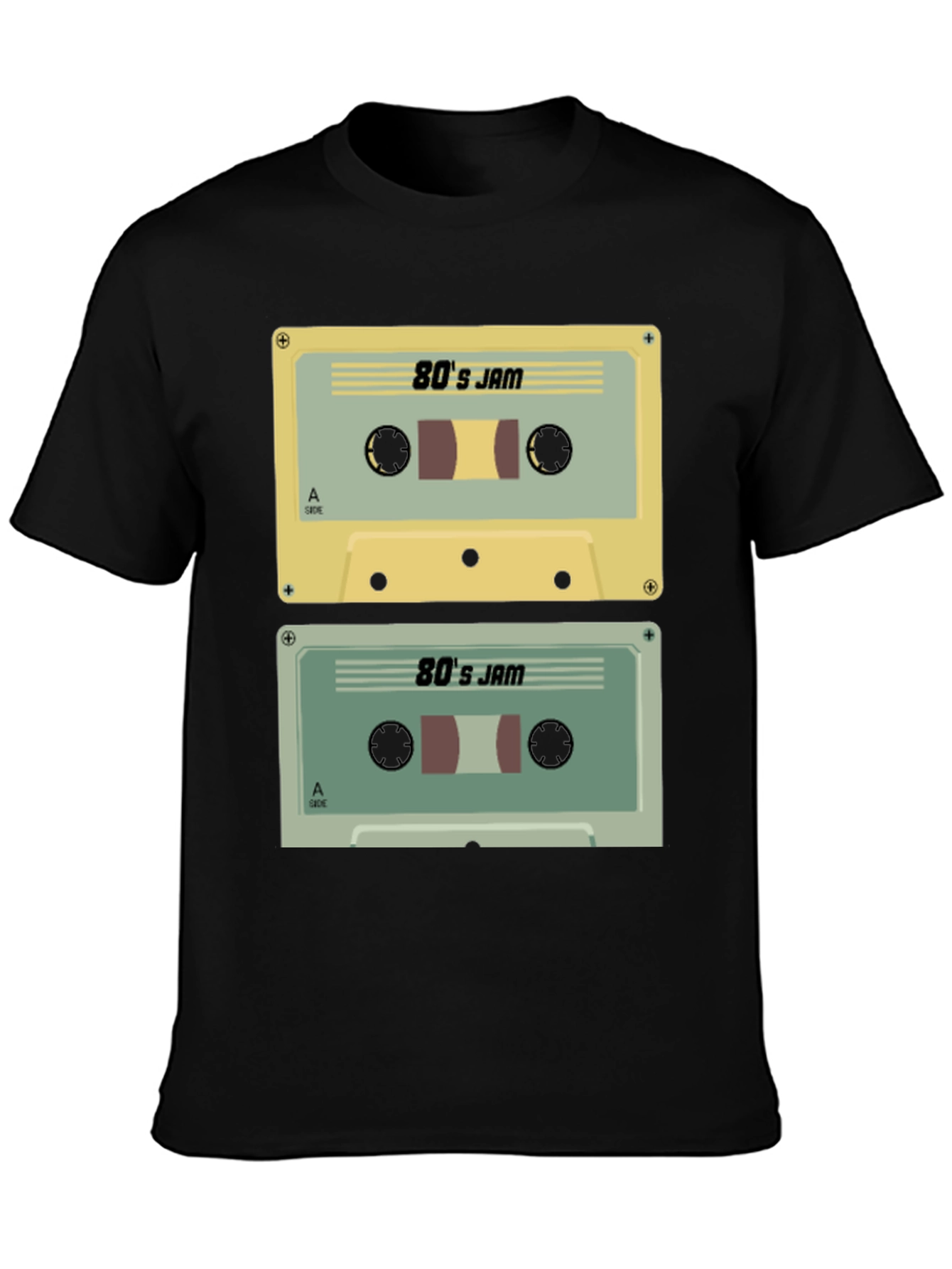 Retro 80s Jam Cassette Tape T-Shirt