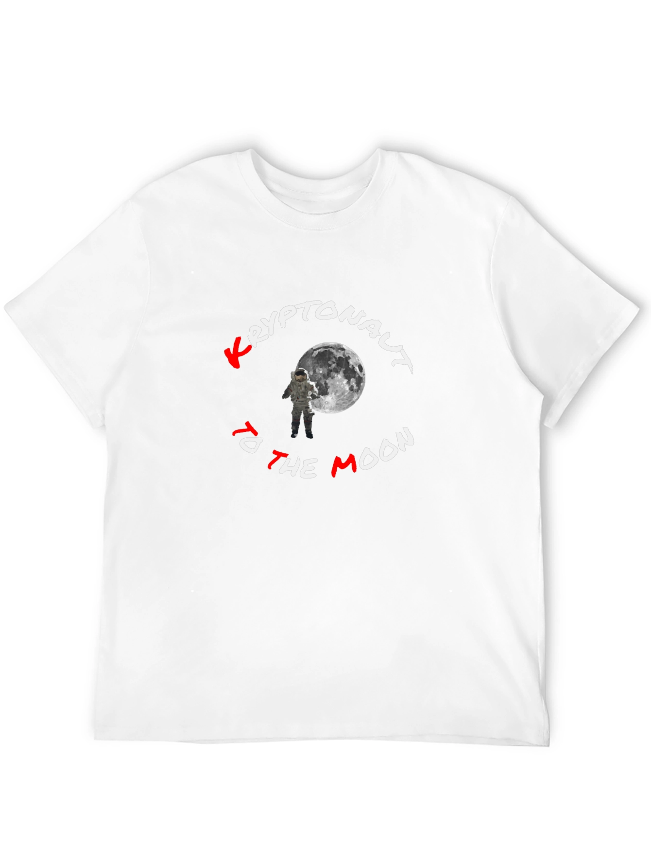Kryptonaut To The Moon Black T-Shirt