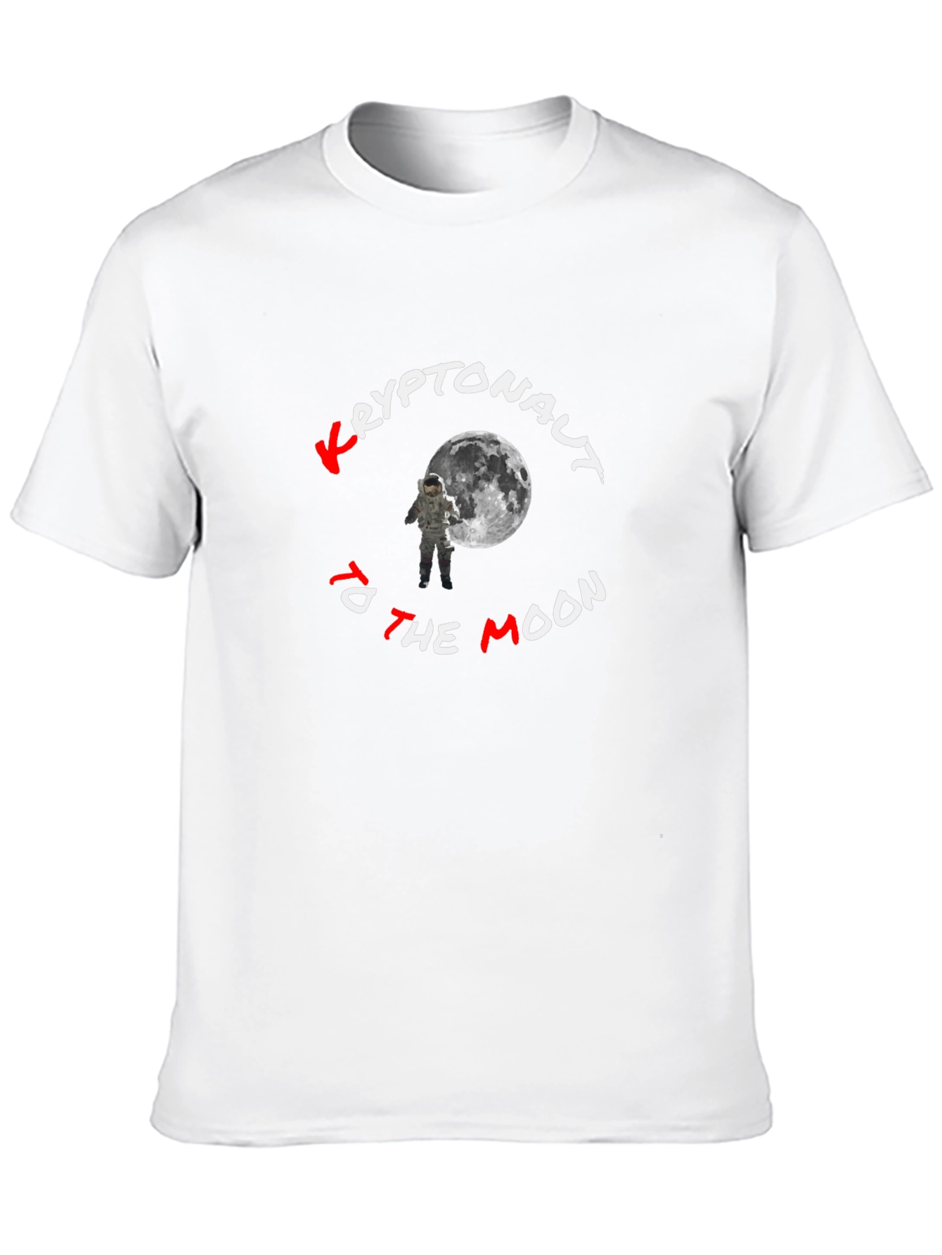 Kryptonaut To The Moon Black T-Shirt