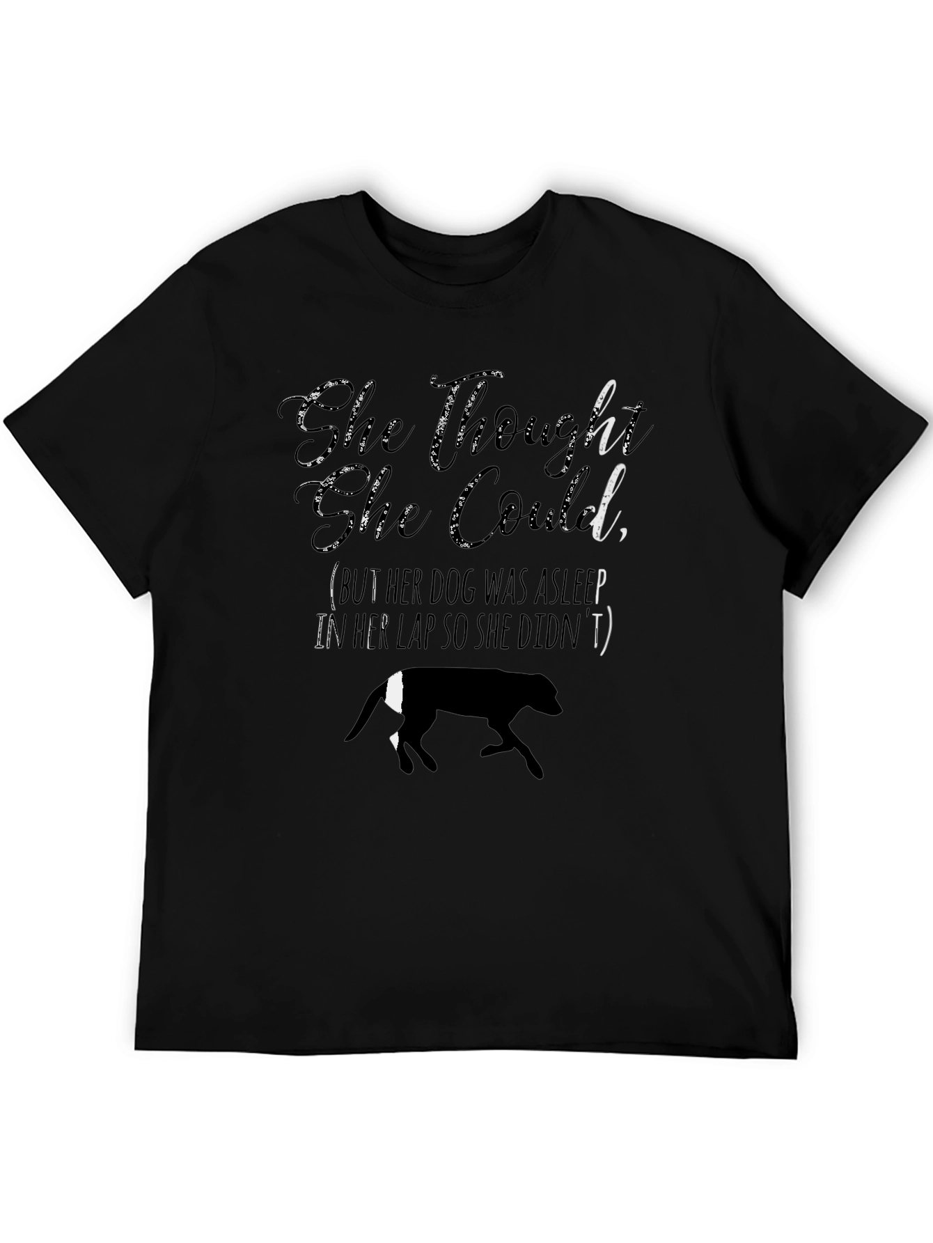 She Thought She Could Dog Lover T-Shirt