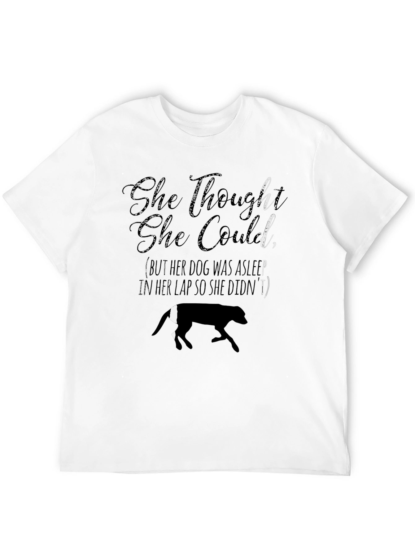 She Thought She Could Dog Lover T-Shirt