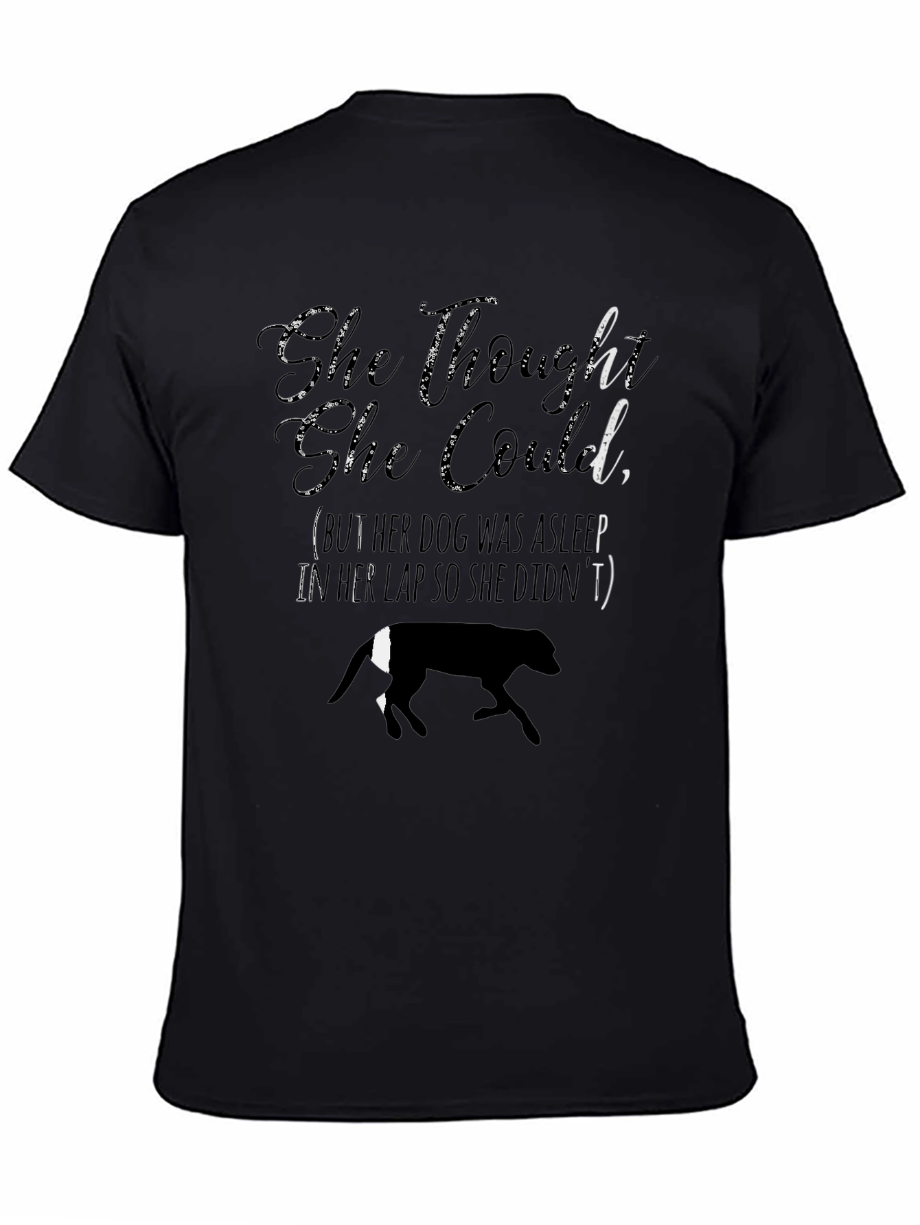 She Thought She Could Dog Lover T-Shirt