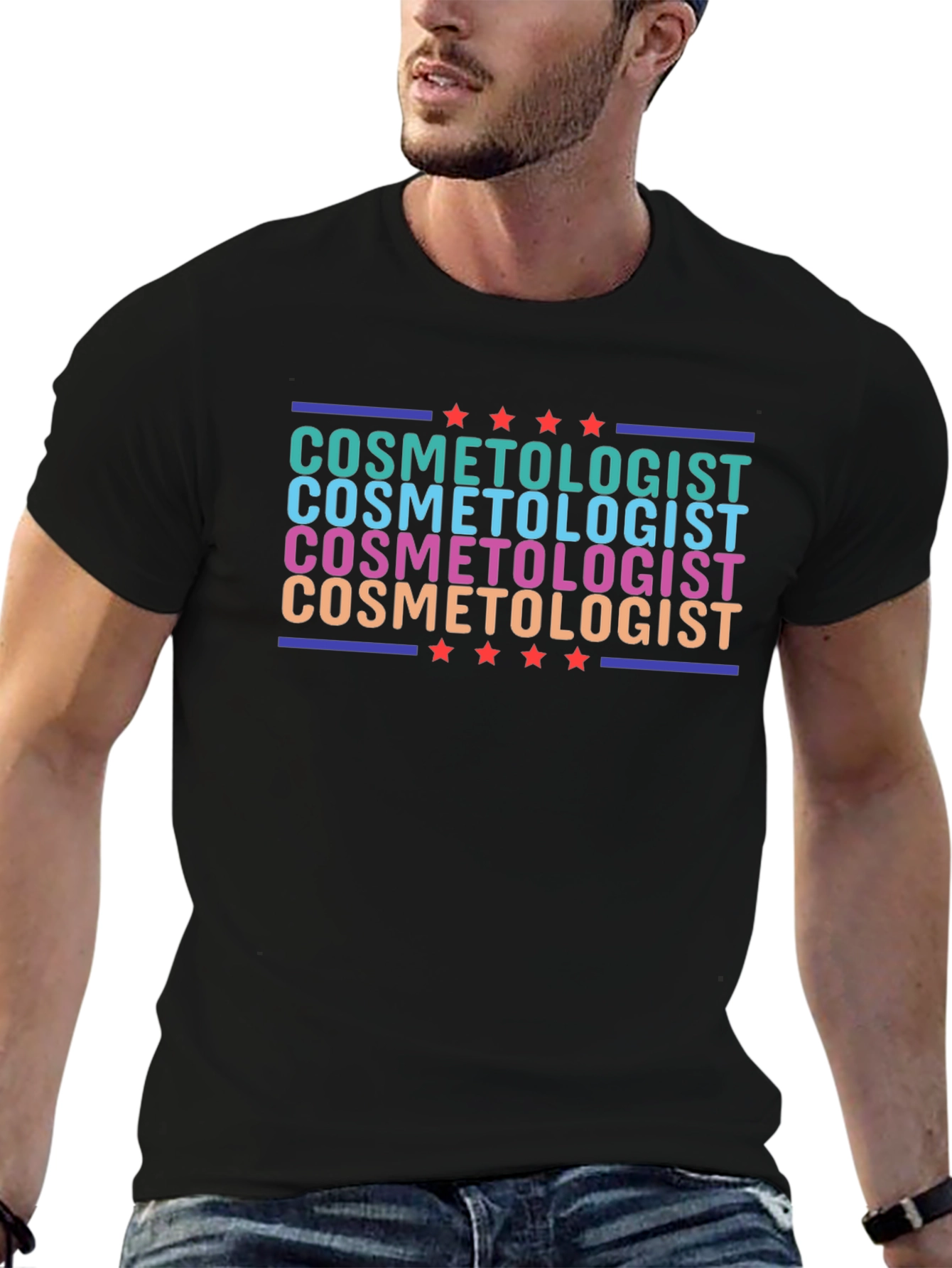 Cosmetologist Retro Graphic Tee - Stylish & Comfy!