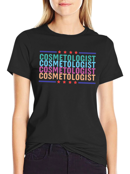 Cosmetologist Retro Graphic Tee - Stylish & Comfy!