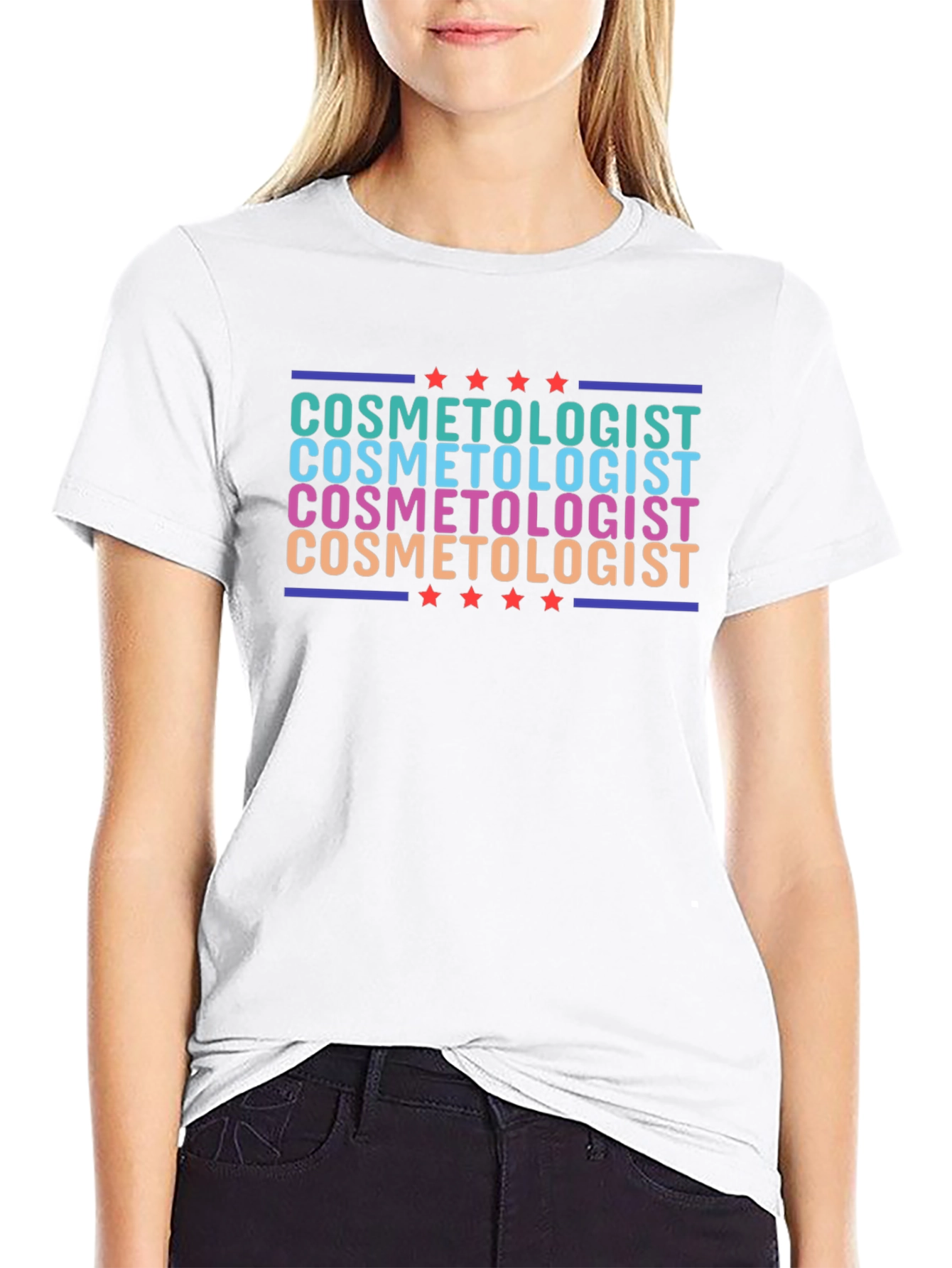 Cosmetologist Retro Graphic Tee - Stylish & Comfy!