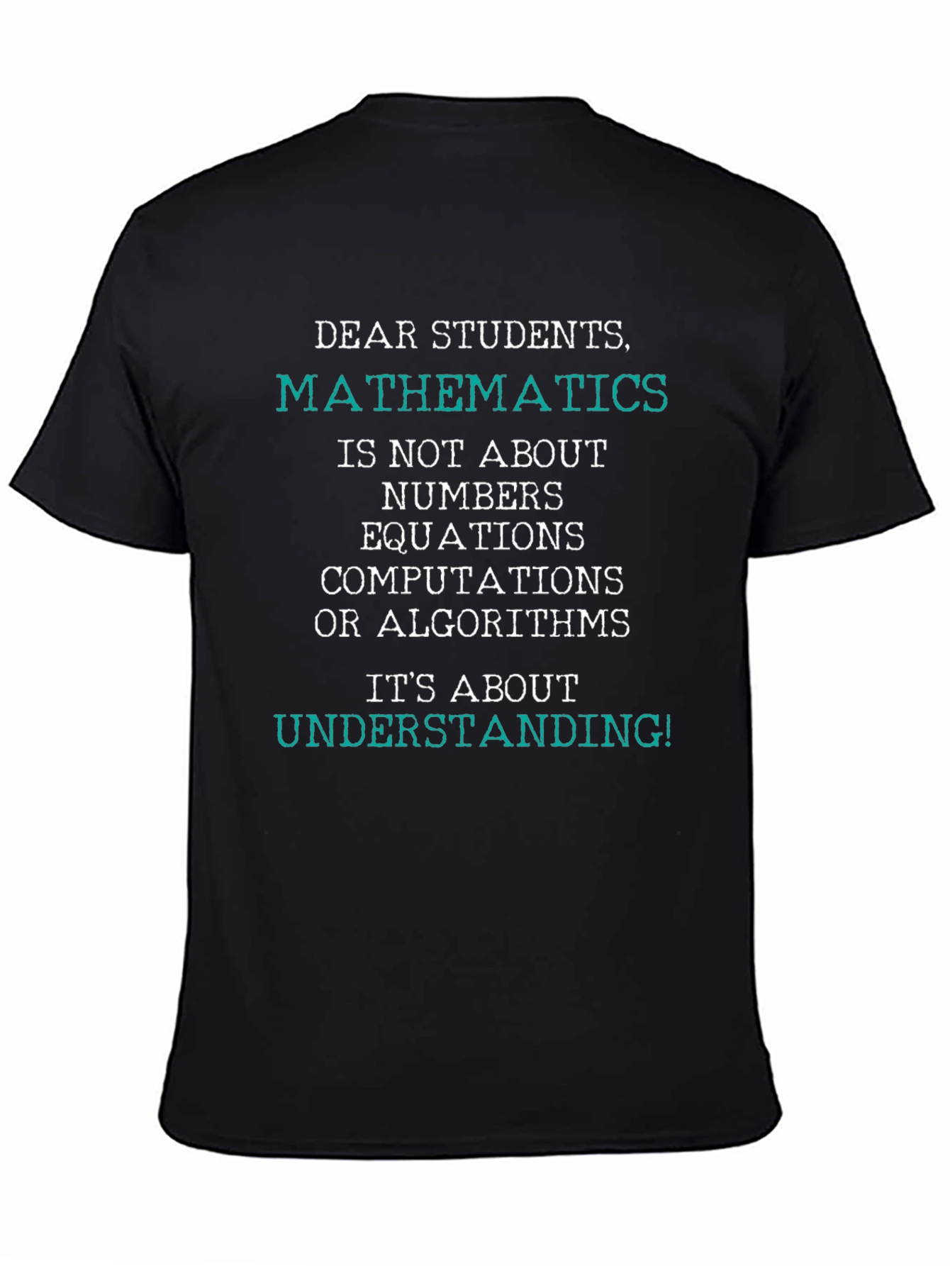 Mathematics Understanding T-Shirt
