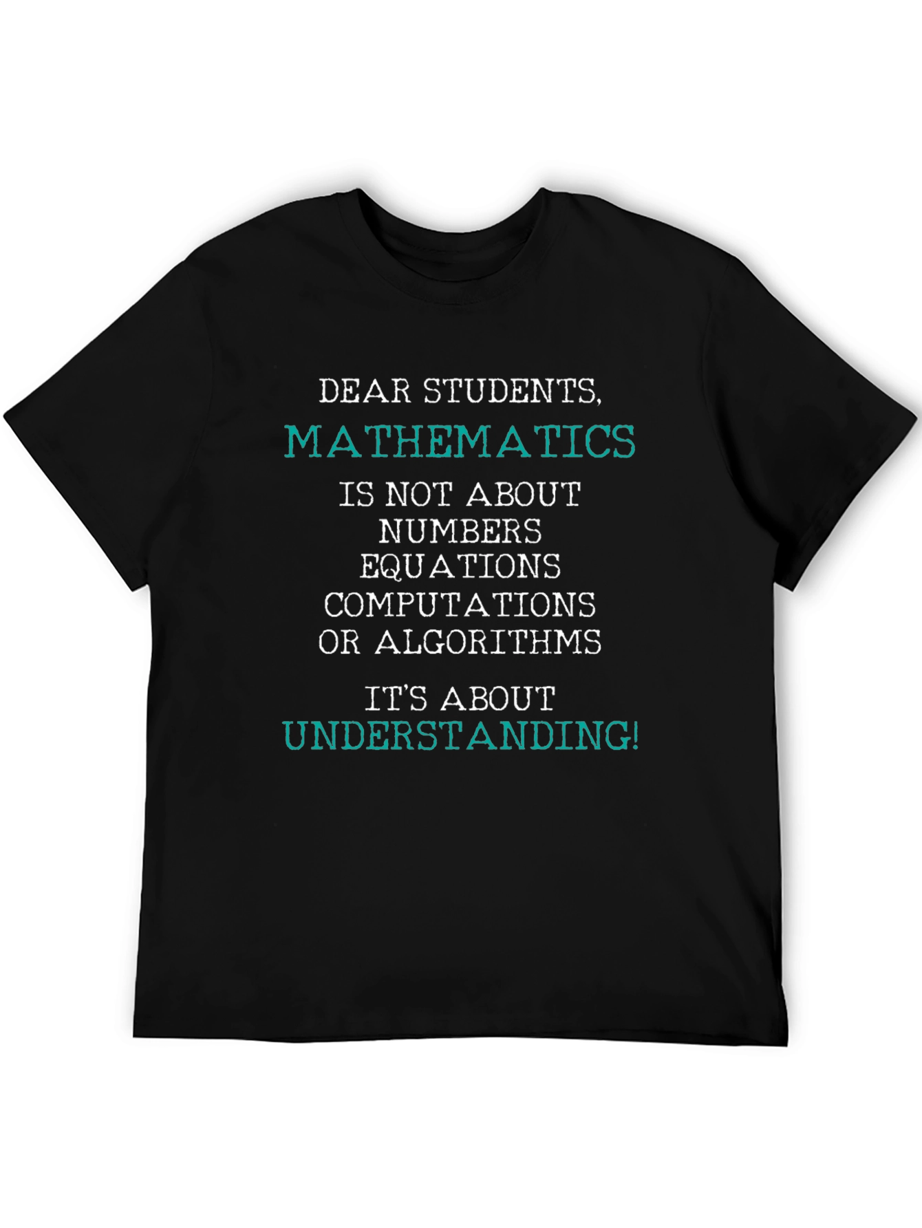 Mathematics Understanding T-Shirt