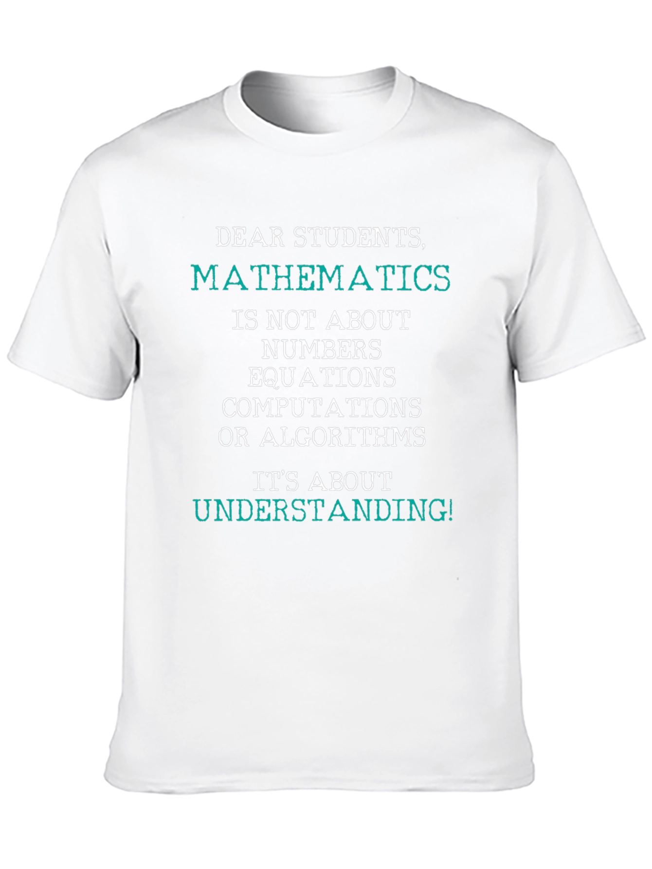 Mathematics Understanding T-Shirt