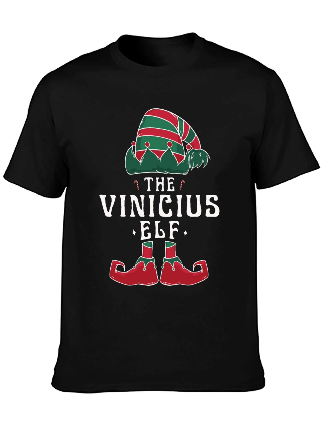 The Vinicius Elf T-Shirt - Holiday Christmas Tee