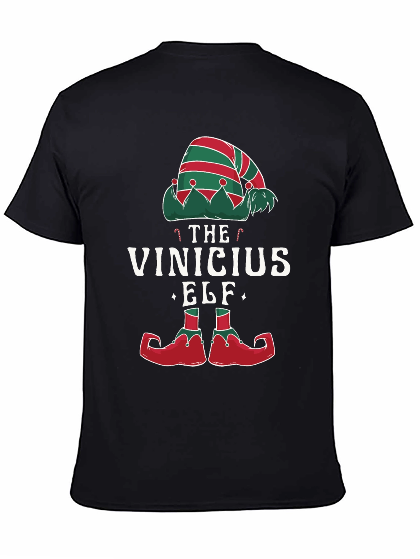 The Vinicius Elf T-Shirt - Holiday Christmas Tee