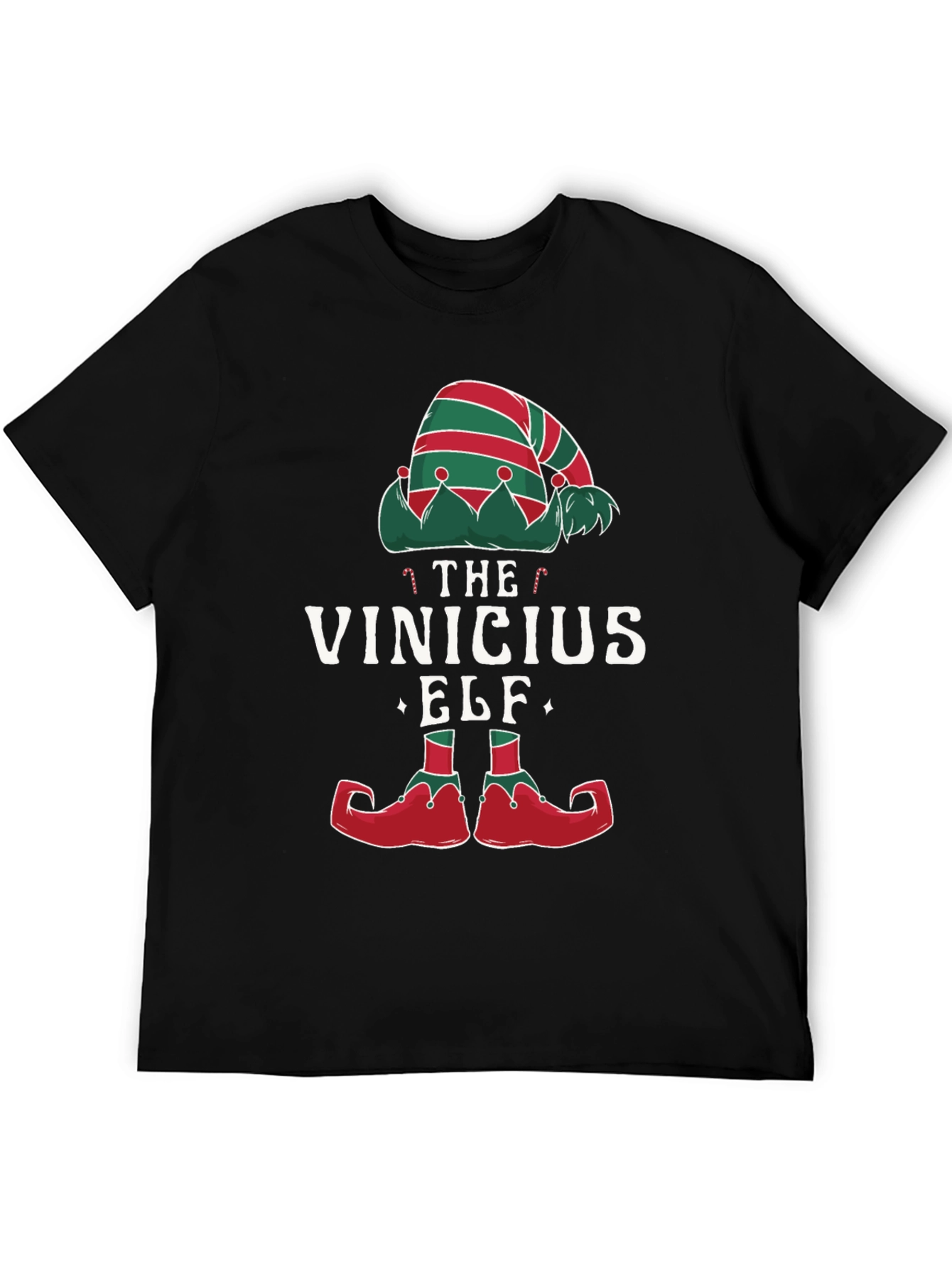 The Vinicius Elf T-Shirt - Holiday Christmas Tee