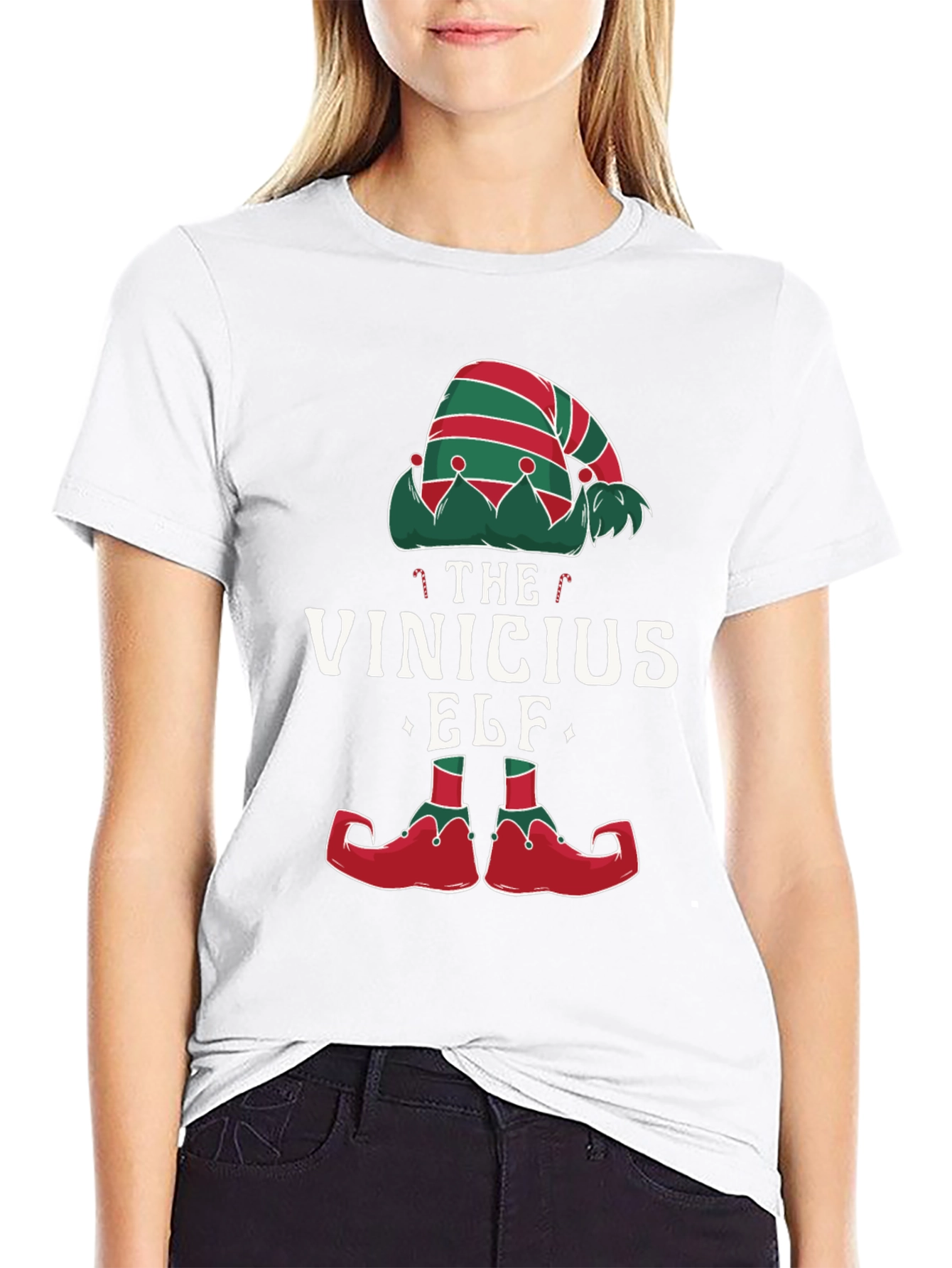 The Vinicius Elf T-Shirt - Holiday Christmas Tee