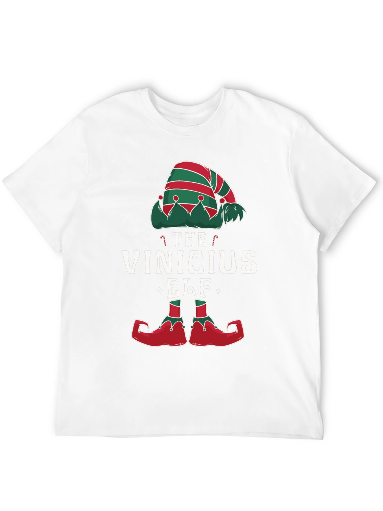 The Vinicius Elf T-Shirt - Holiday Christmas Tee