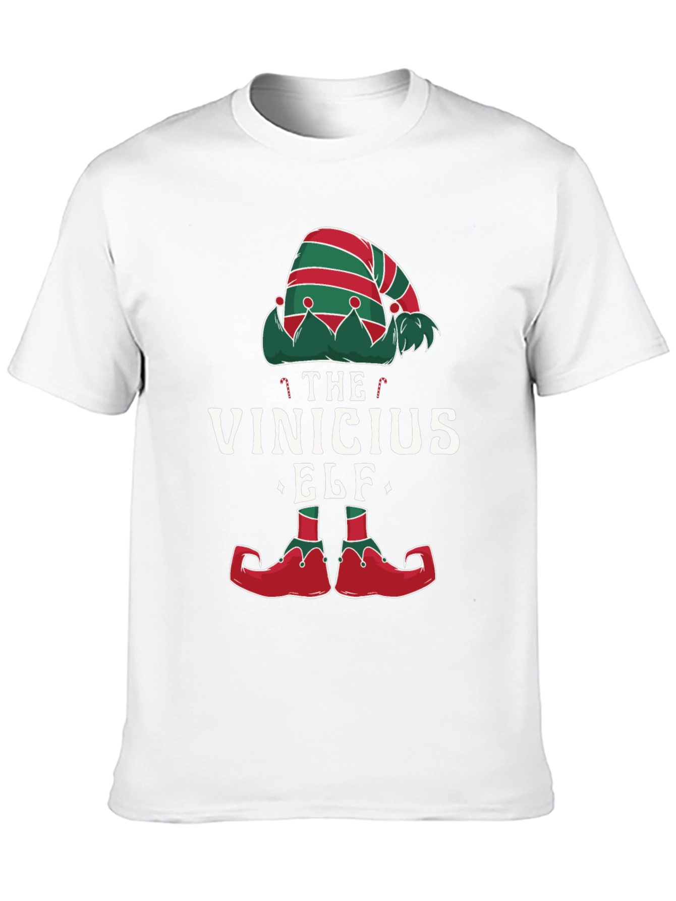 The Vinicius Elf T-Shirt - Holiday Christmas Tee