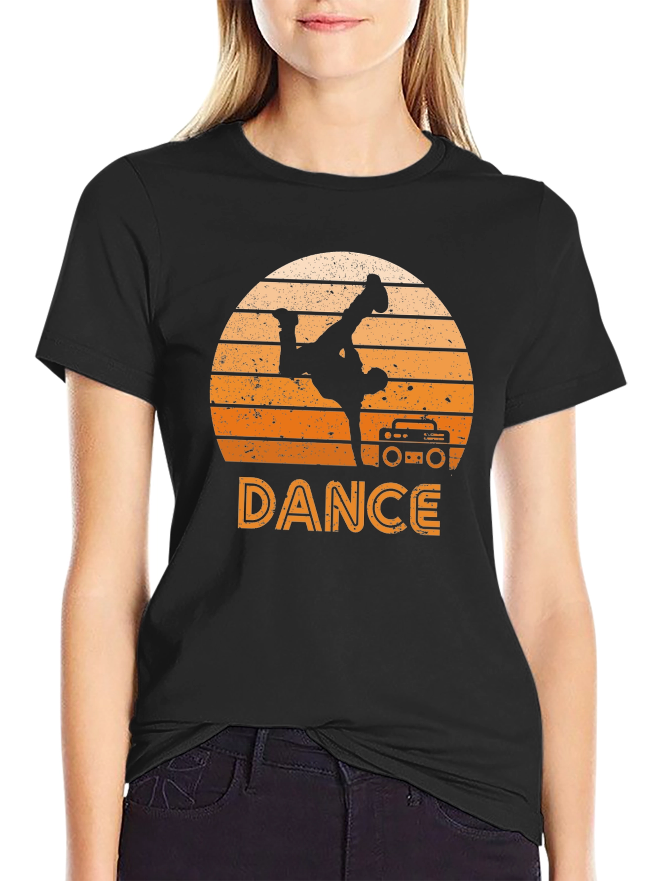 Retro Dance T-Shirt - Breakdance Graphic Tee