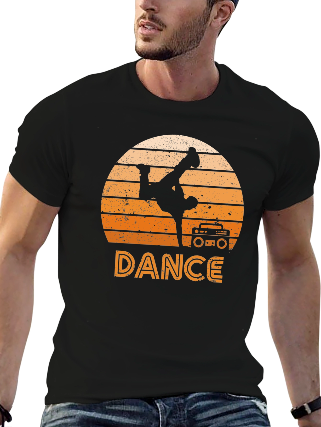 Retro Dance T-Shirt - Breakdance Graphic Tee