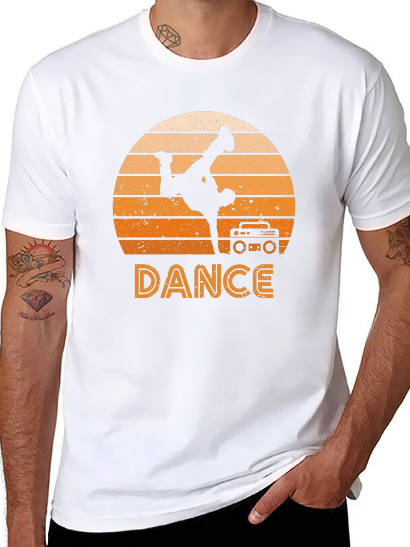 Retro Dance T-Shirt - Breakdance Graphic Tee