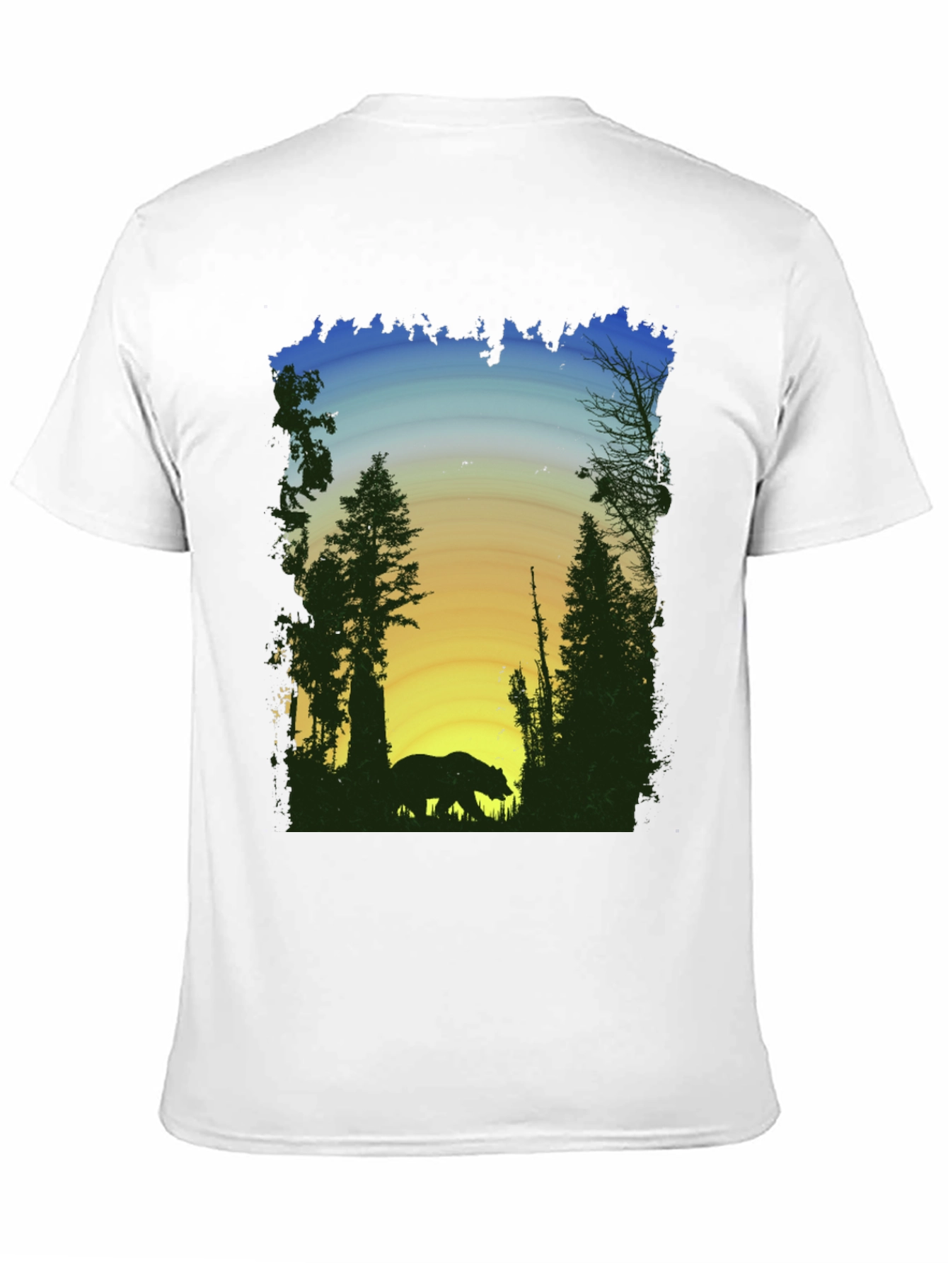 Bear Silhouette Graphic Tee