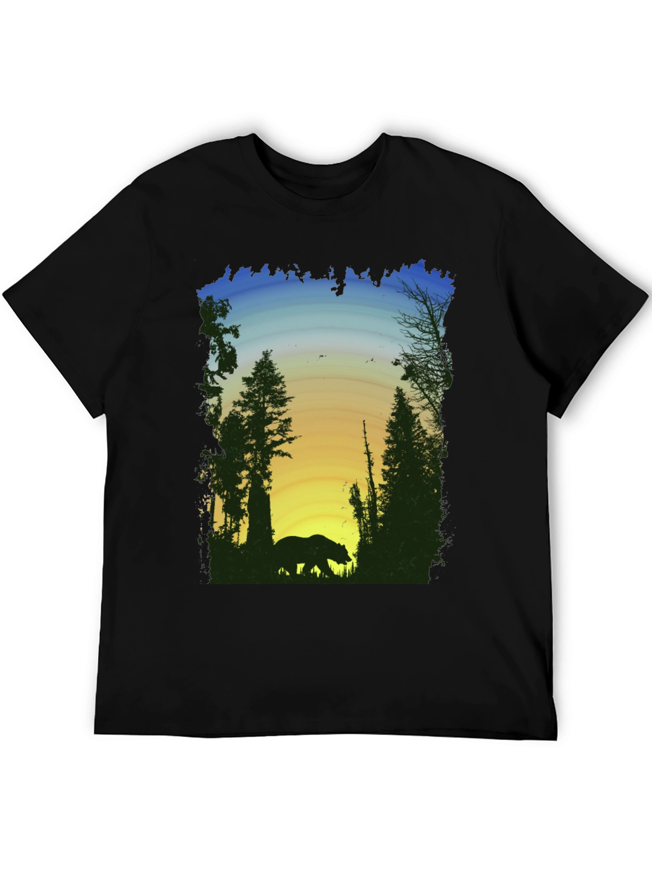 Bear Silhouette Graphic Tee