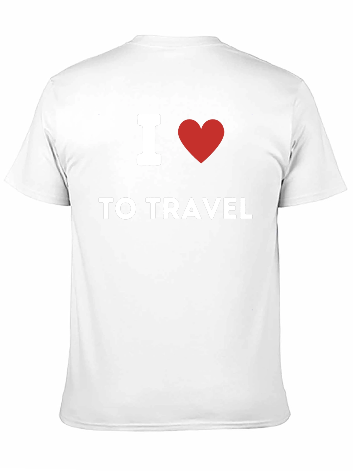 I Heart To Travel Graphic Tee - Black