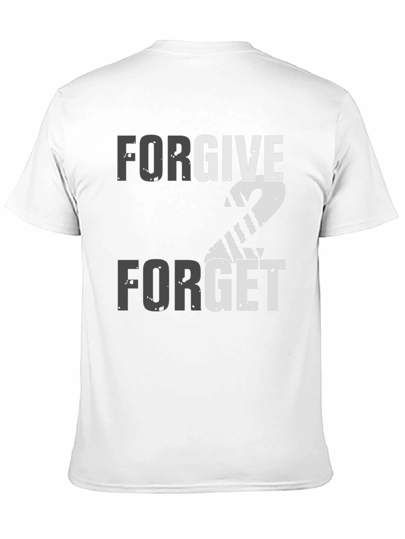 Forgive 2 Forget Graphic Print Tee