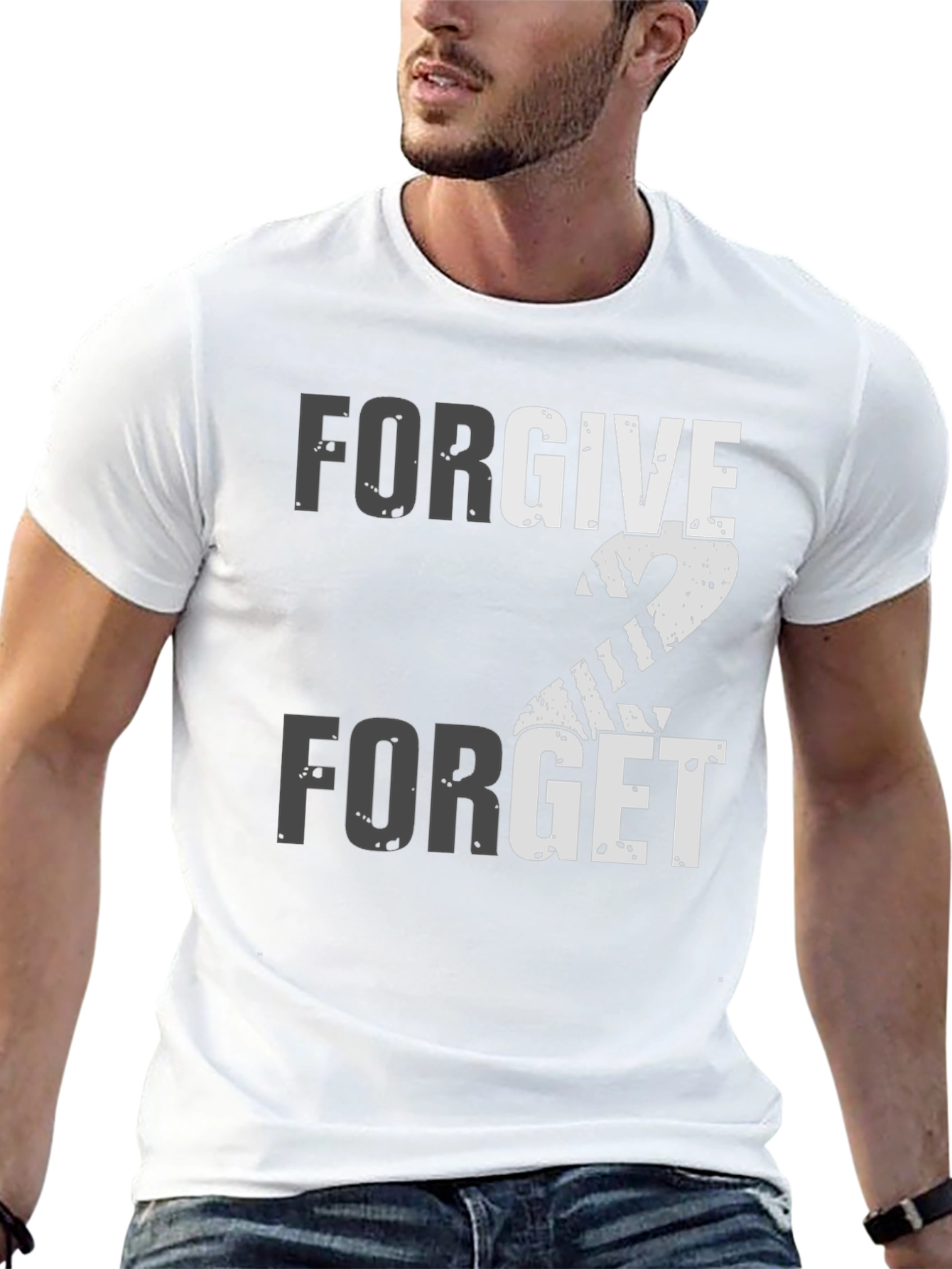 Forgive 2 Forget Graphic Print Tee