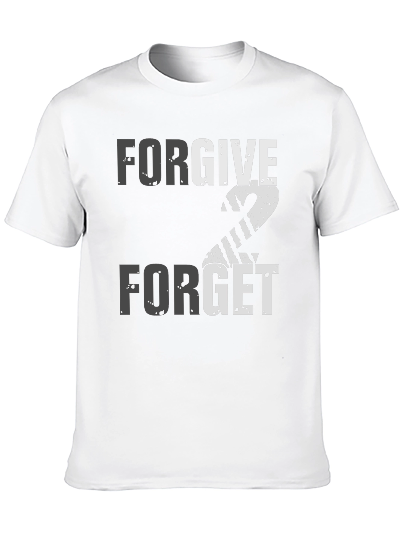 Forgive 2 Forget Graphic Print Tee