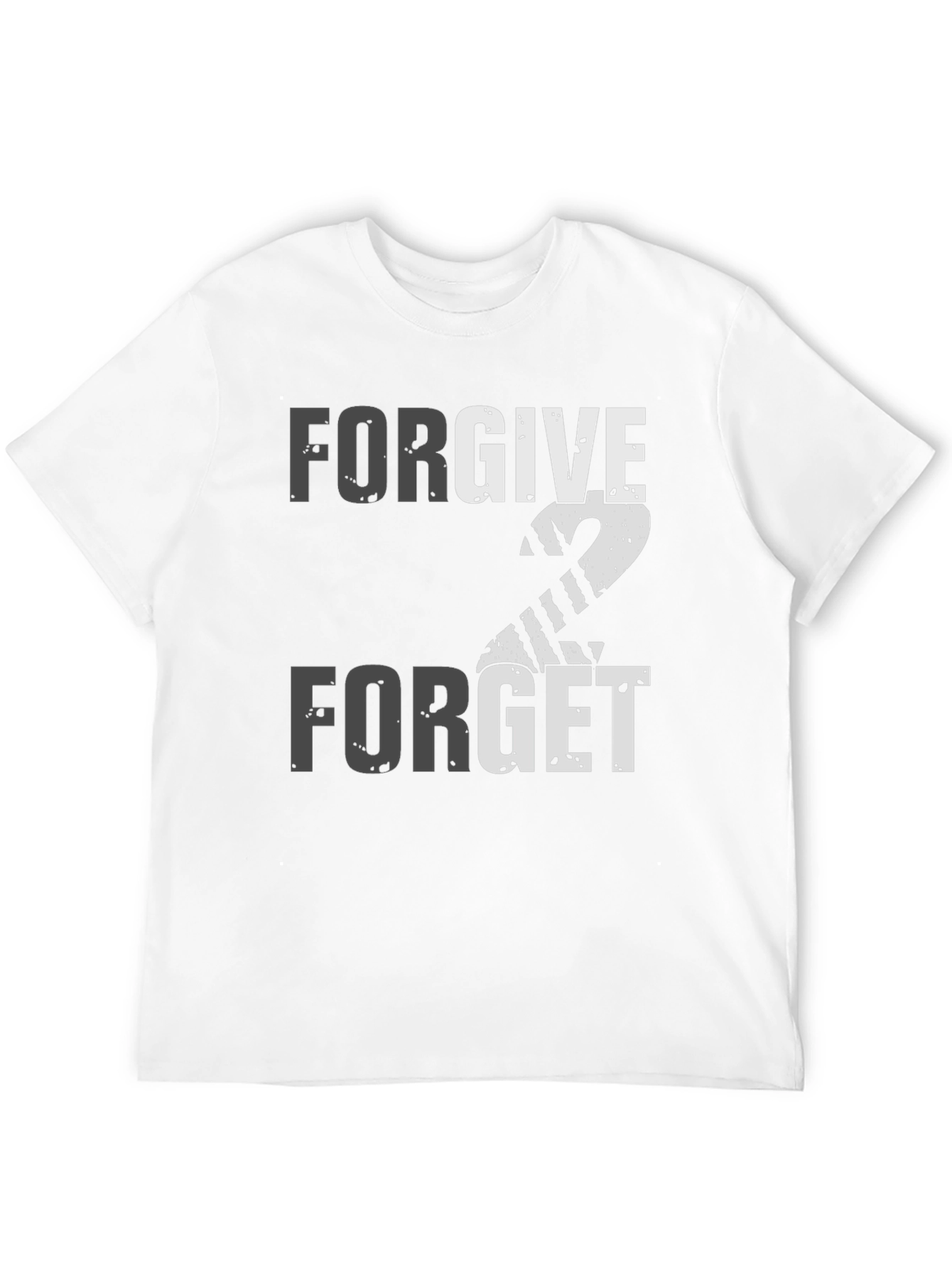 Forgive 2 Forget Graphic Print Tee