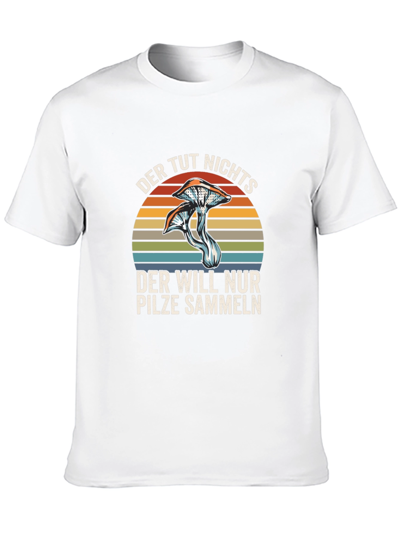 Mushroom Hunter T-Shirt - German Humorous Design
