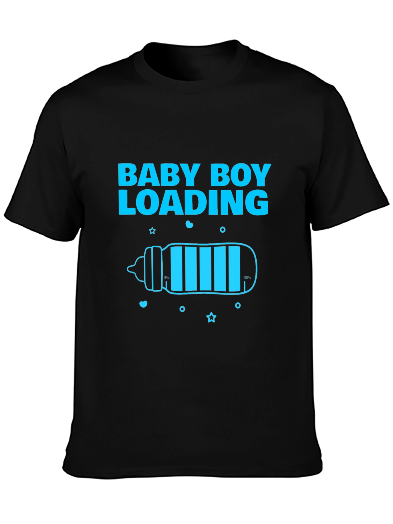 Baby Boy Loading T-Shirt - Expecting Dad Tee