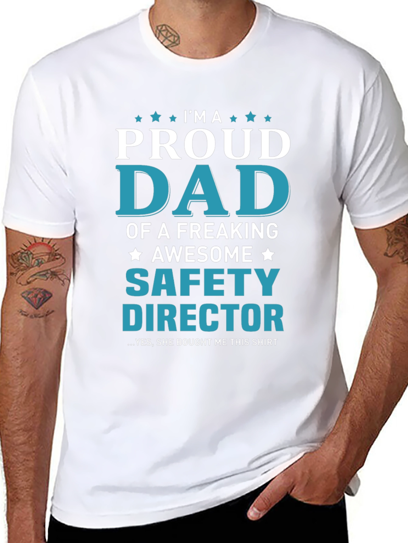 Proud Dad of a Safety Director T-Shirt