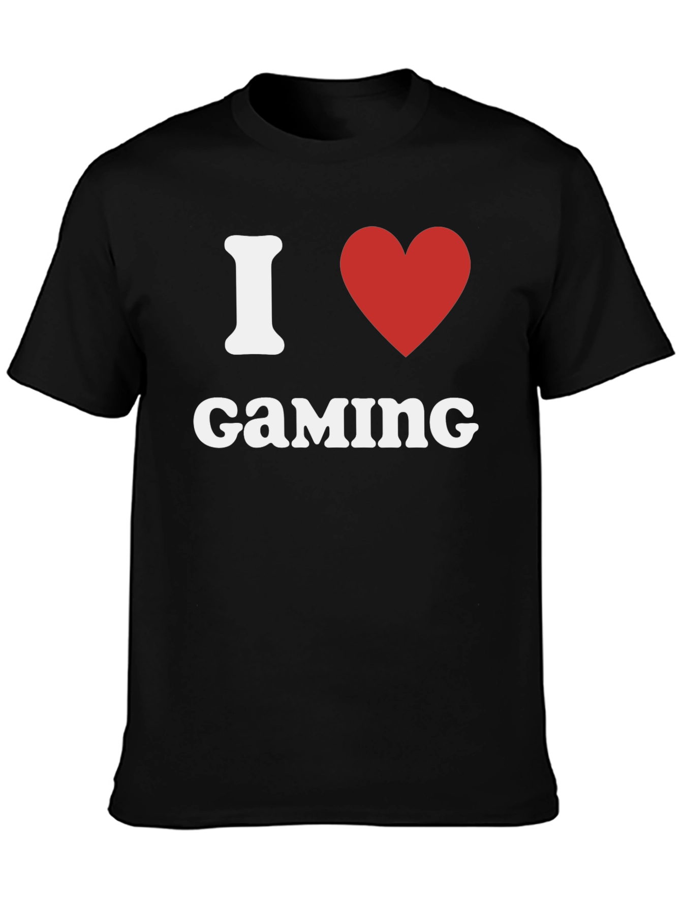 I Love Gaming T-Shirt - Black Gamer Tee