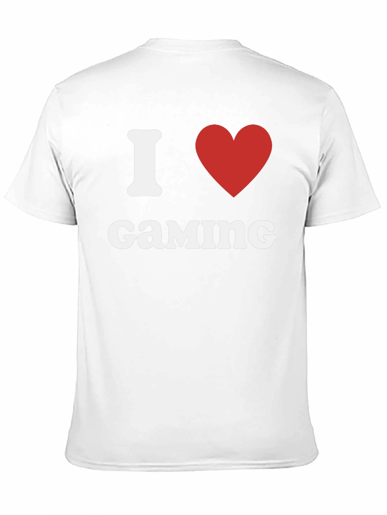 I Love Gaming T-Shirt - Black Gamer Tee