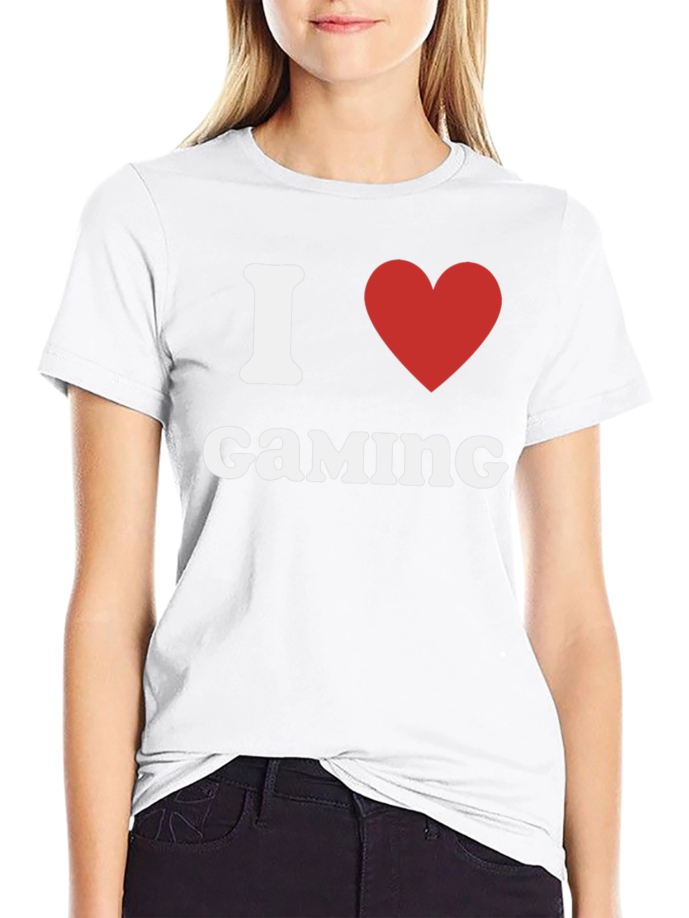 I Love Gaming T-Shirt - Black Gamer Tee