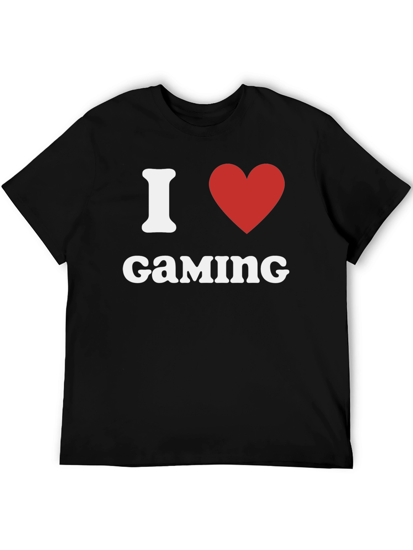 I Love Gaming T-Shirt - Black Gamer Tee