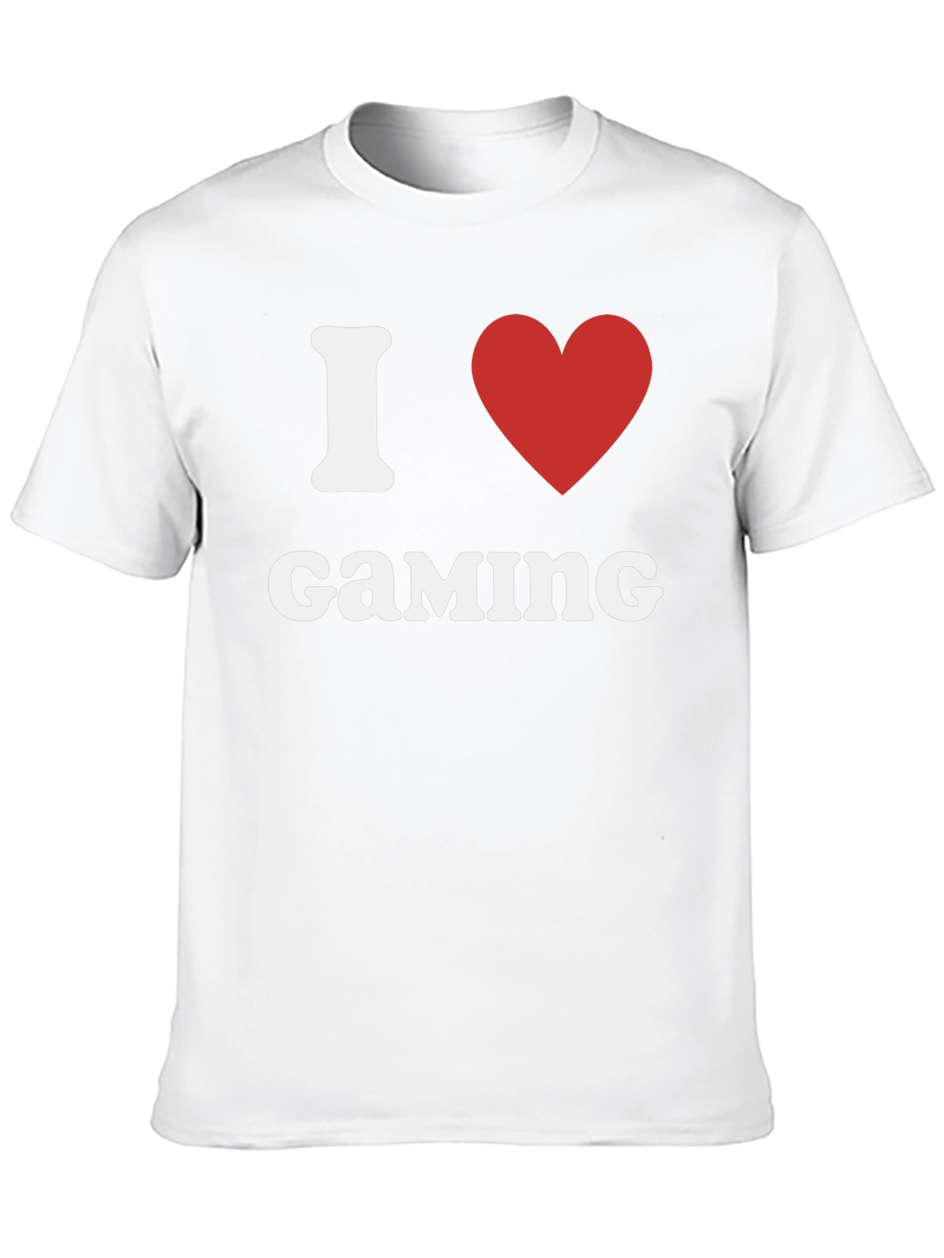 I Love Gaming T-Shirt - Black Gamer Tee