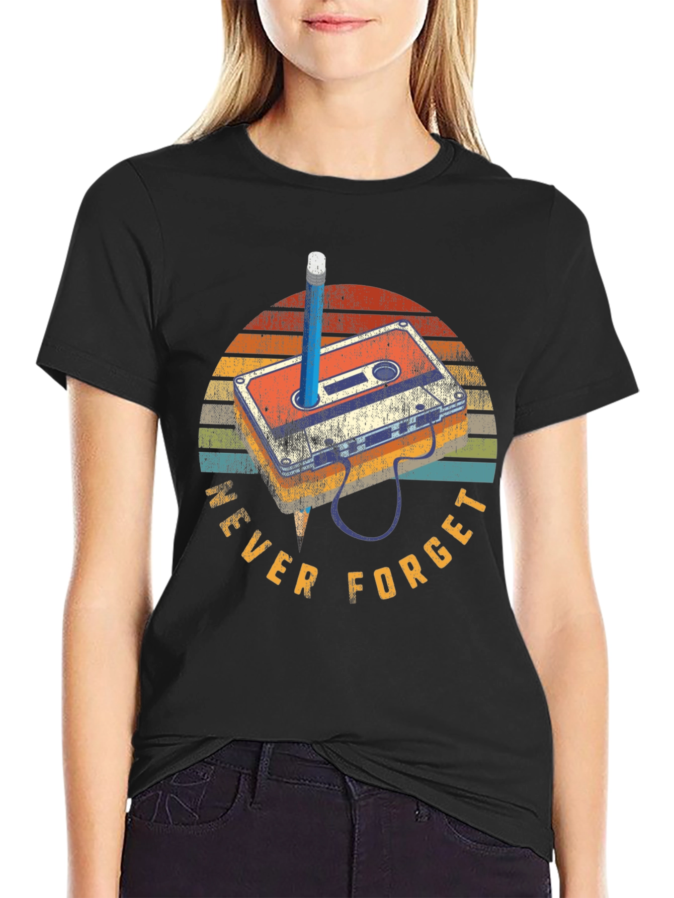 Retro Mixtape Never Forget T-Shirt