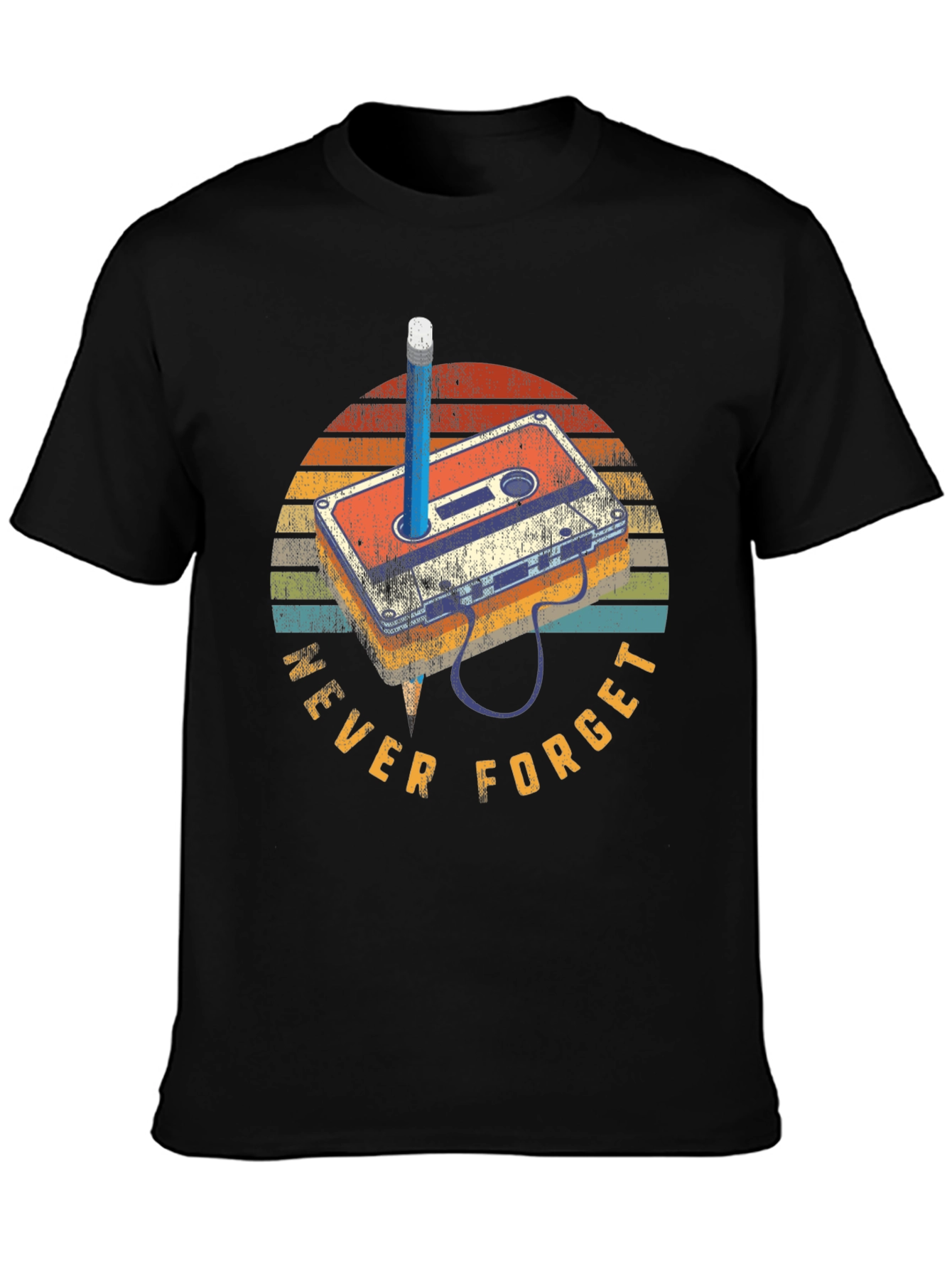 Retro Mixtape Never Forget T-Shirt