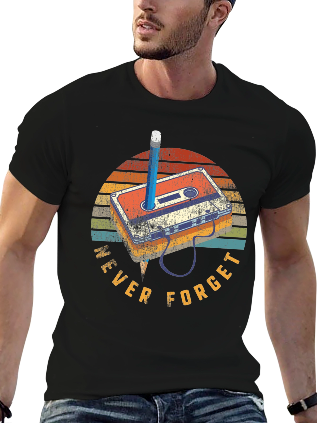Retro Mixtape Never Forget T-Shirt