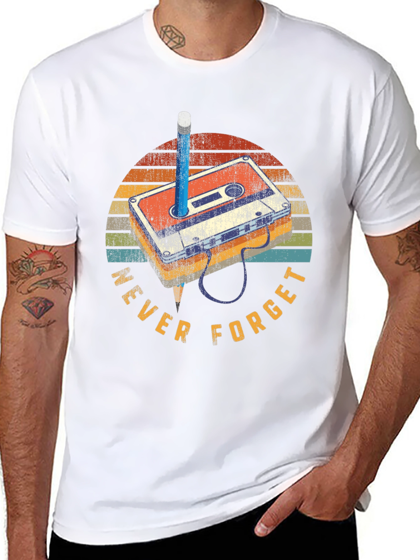 Retro Mixtape Never Forget T-Shirt