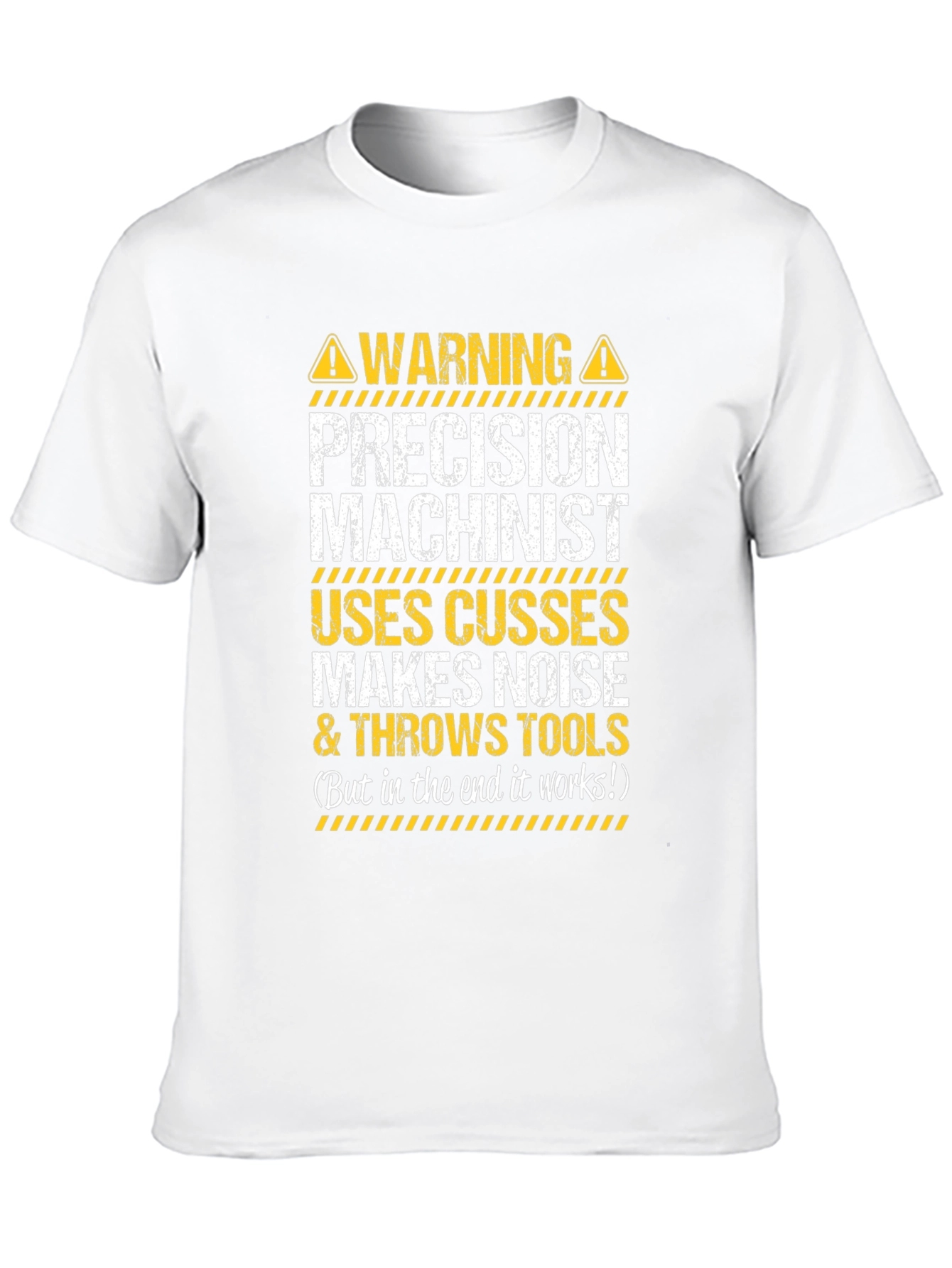 Precision Machinist Warning T-Shirt