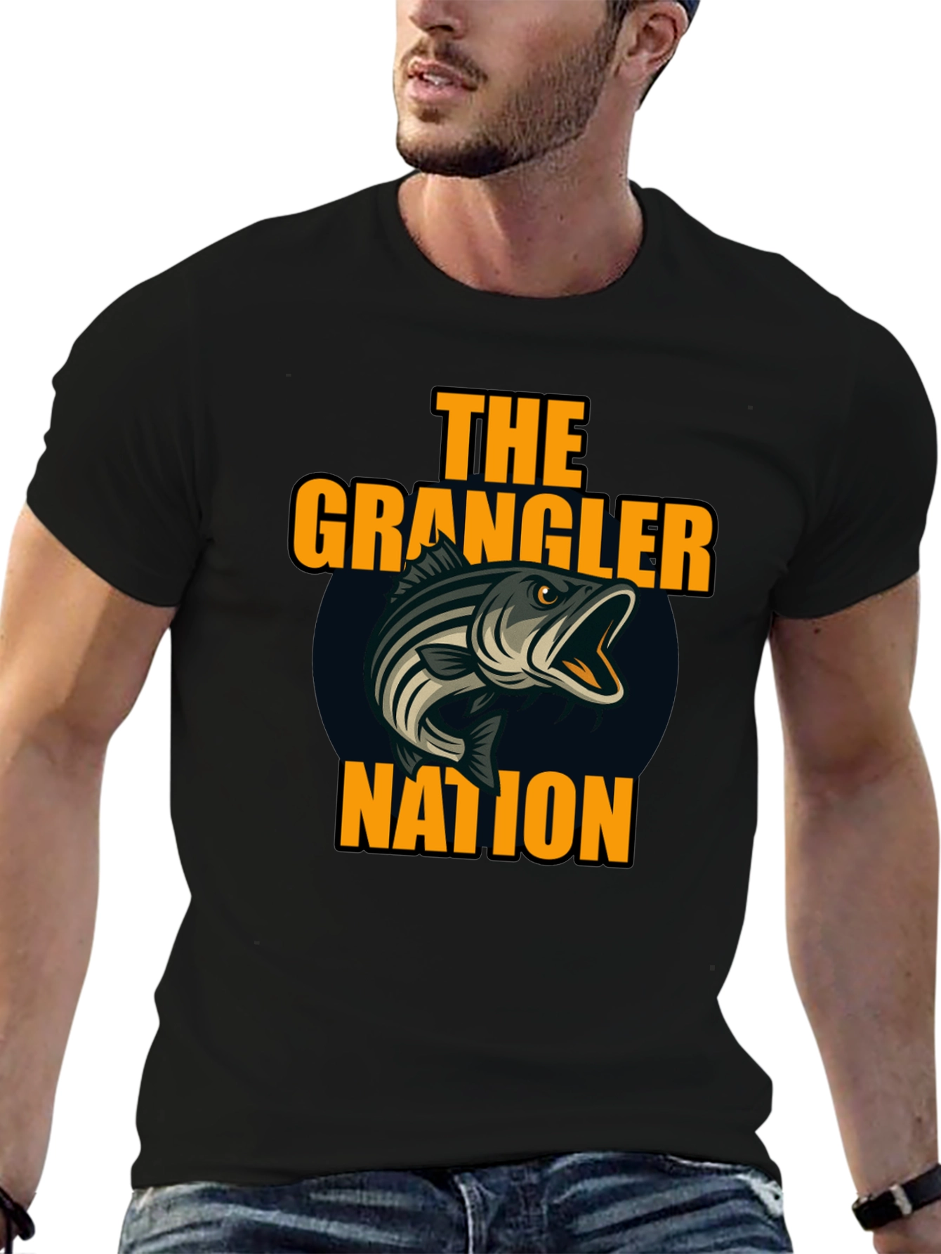 The Grangler Nation Fishing T-Shirt