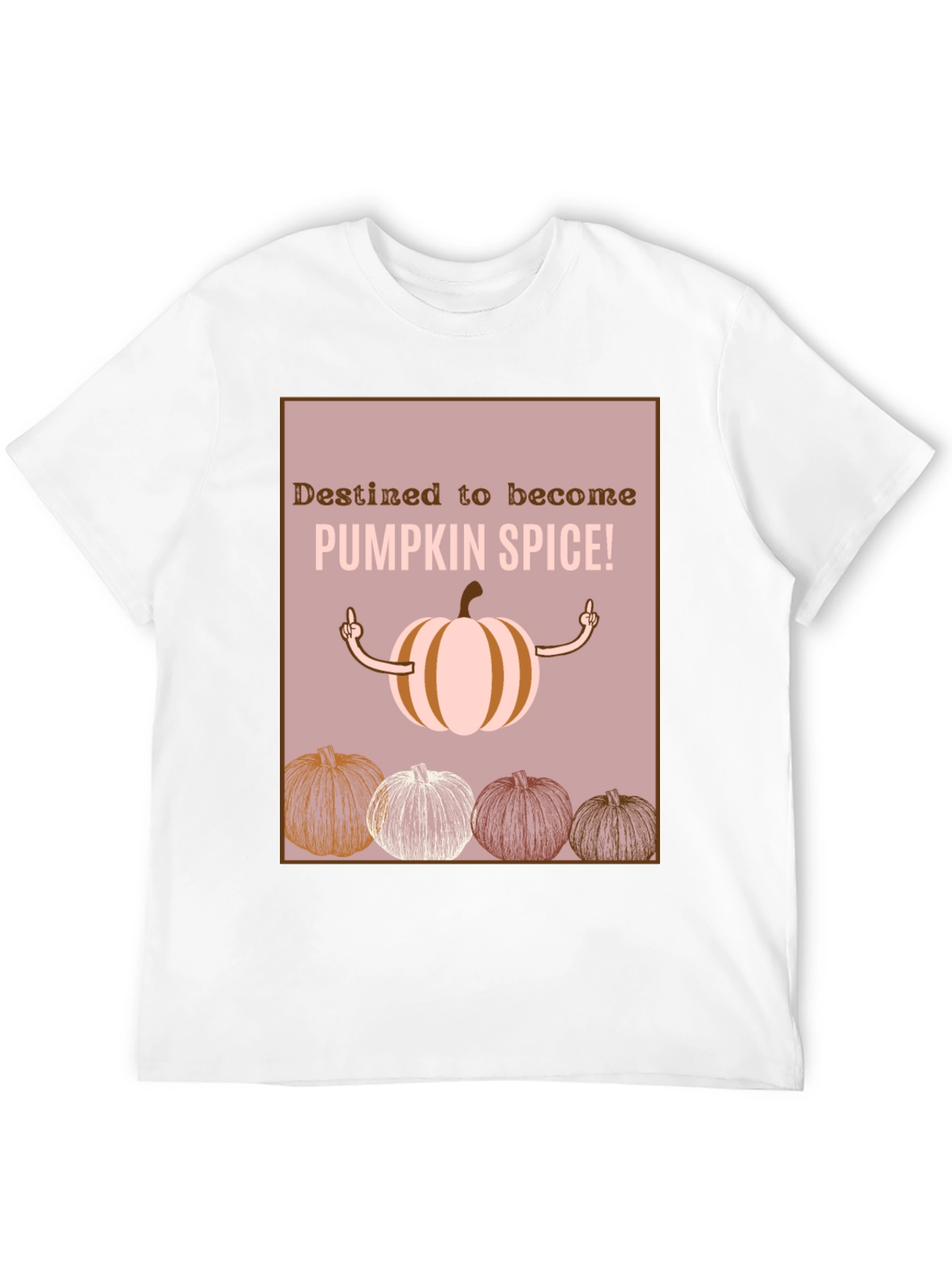 Destined Pumpkin Spice T-Shirt - Fall Apparel