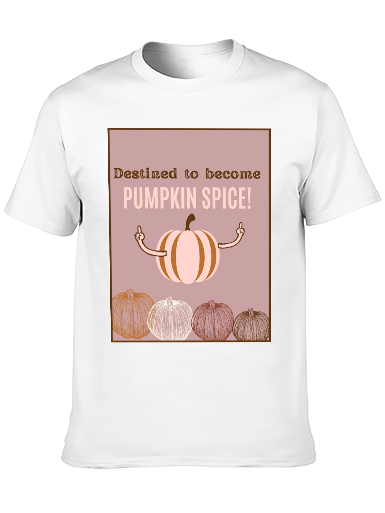Destined Pumpkin Spice T-Shirt - Fall Apparel