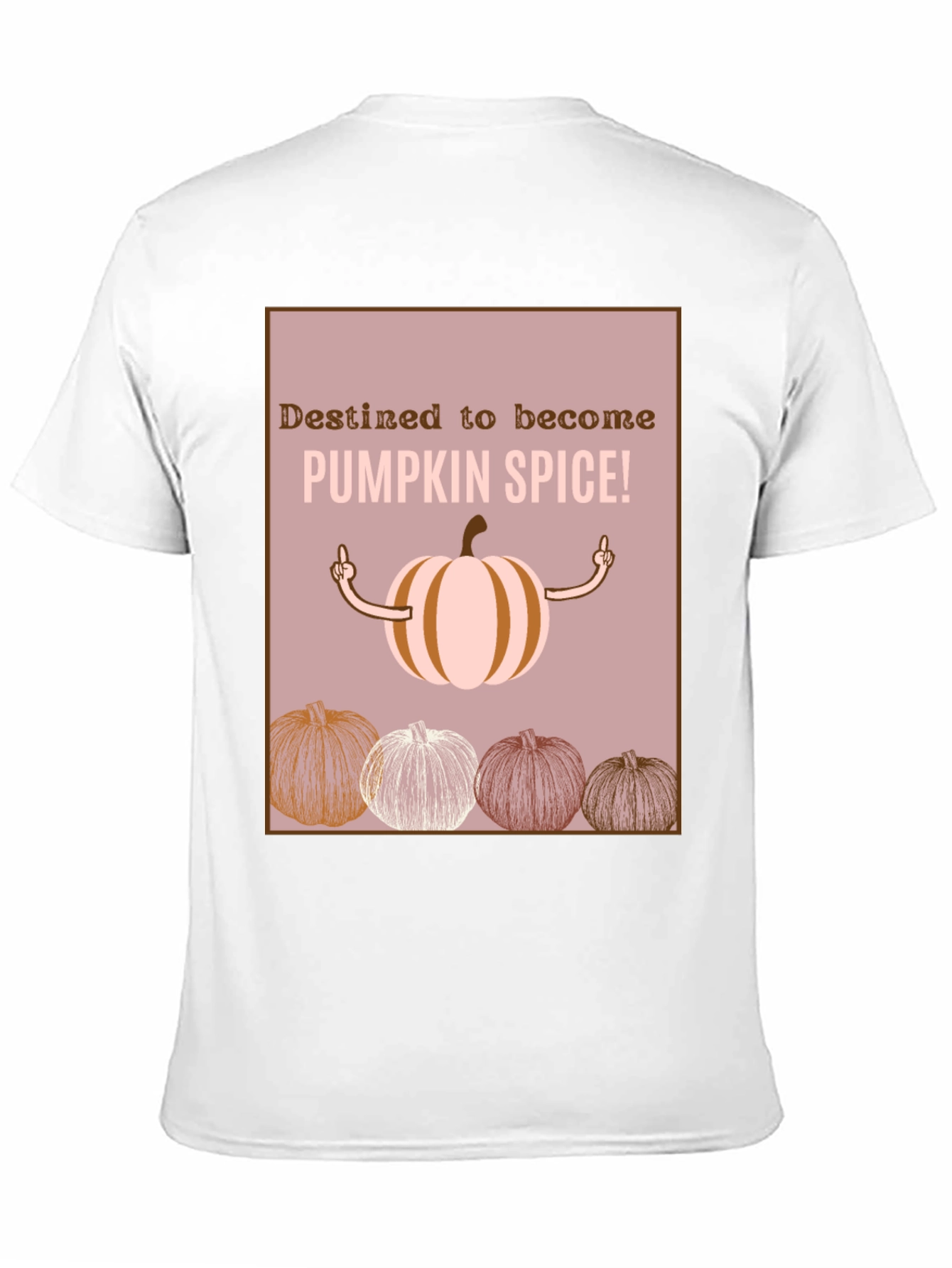 Destined Pumpkin Spice T-Shirt - Fall Apparel