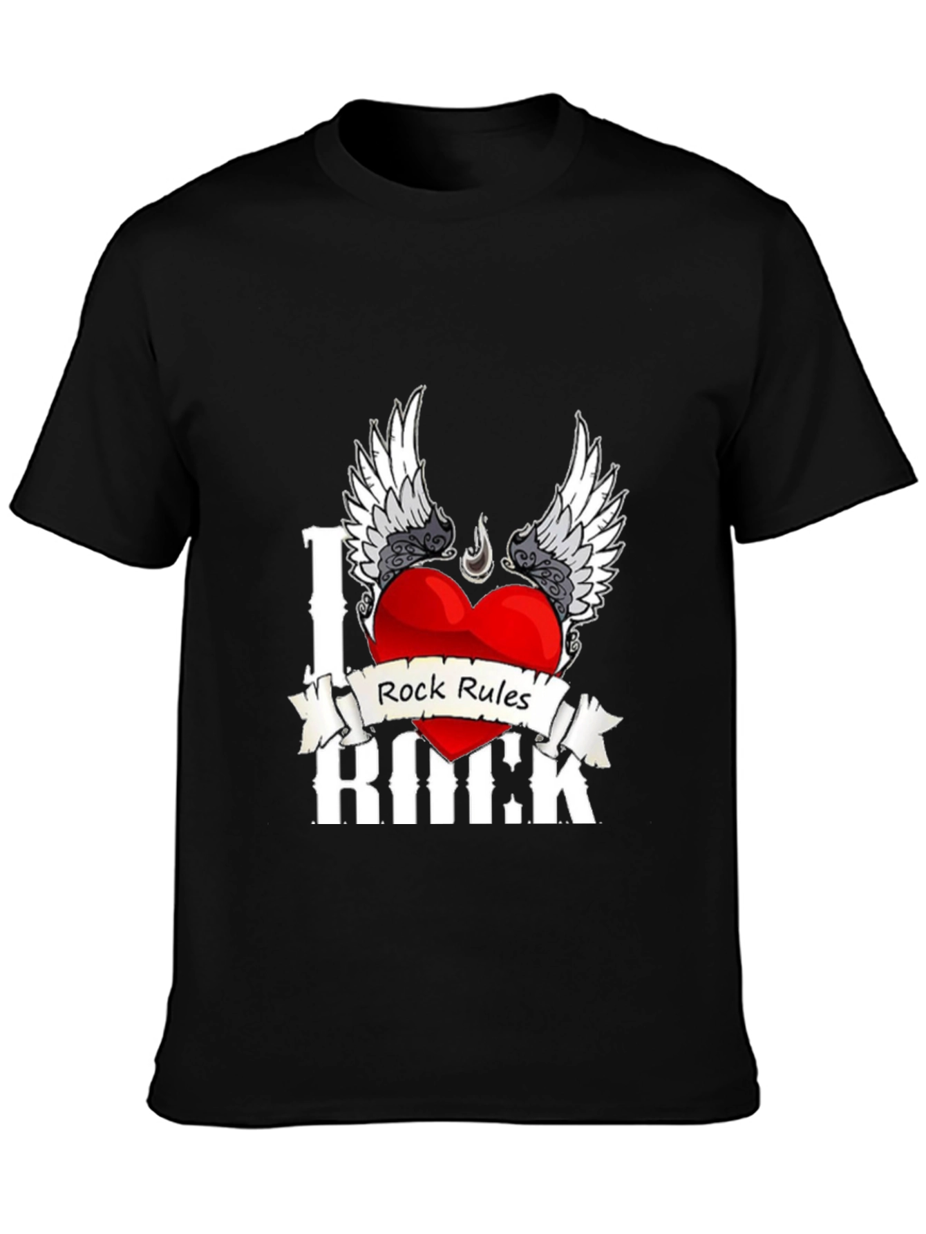 I Heart Rock Rules T-Shirt