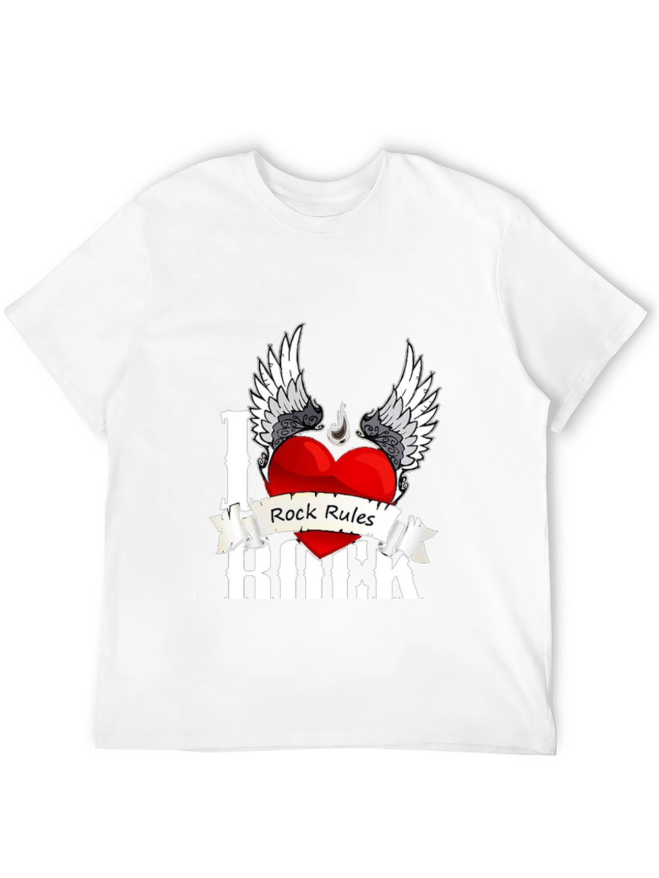 I Heart Rock Rules T-Shirt