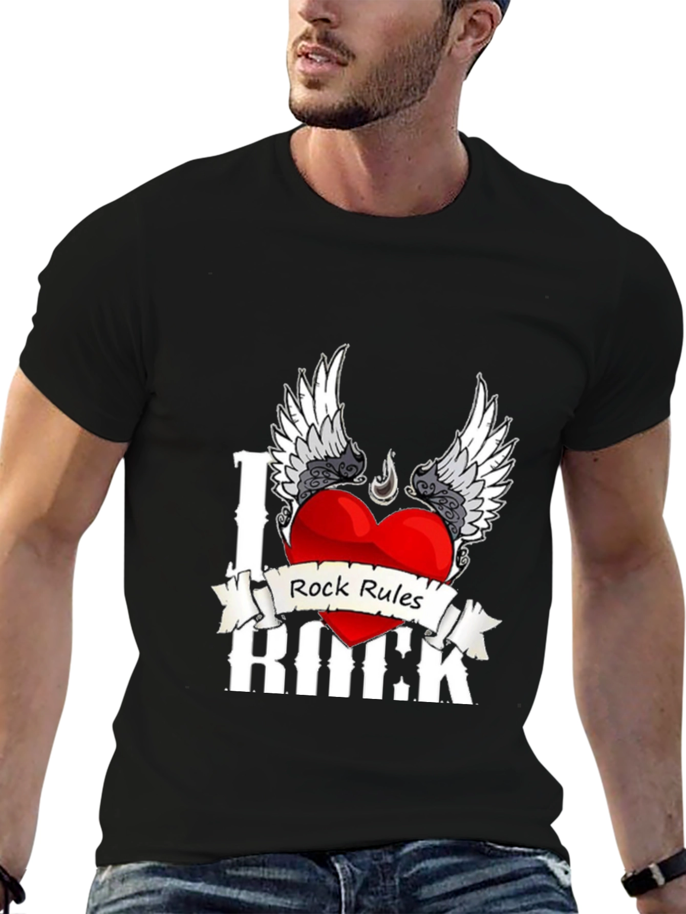 I Heart Rock Rules T-Shirt