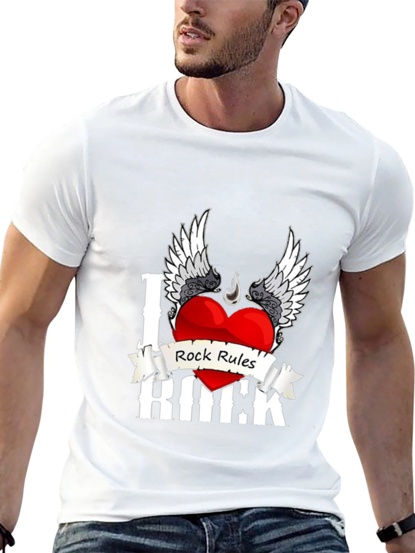 I Heart Rock Rules T-Shirt
